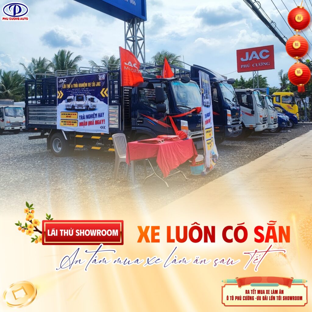 ưu điểm đại lý xe tải jac phú cường