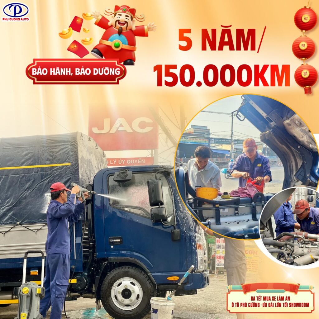 dịch vụ sửa chữa jac phú cường 