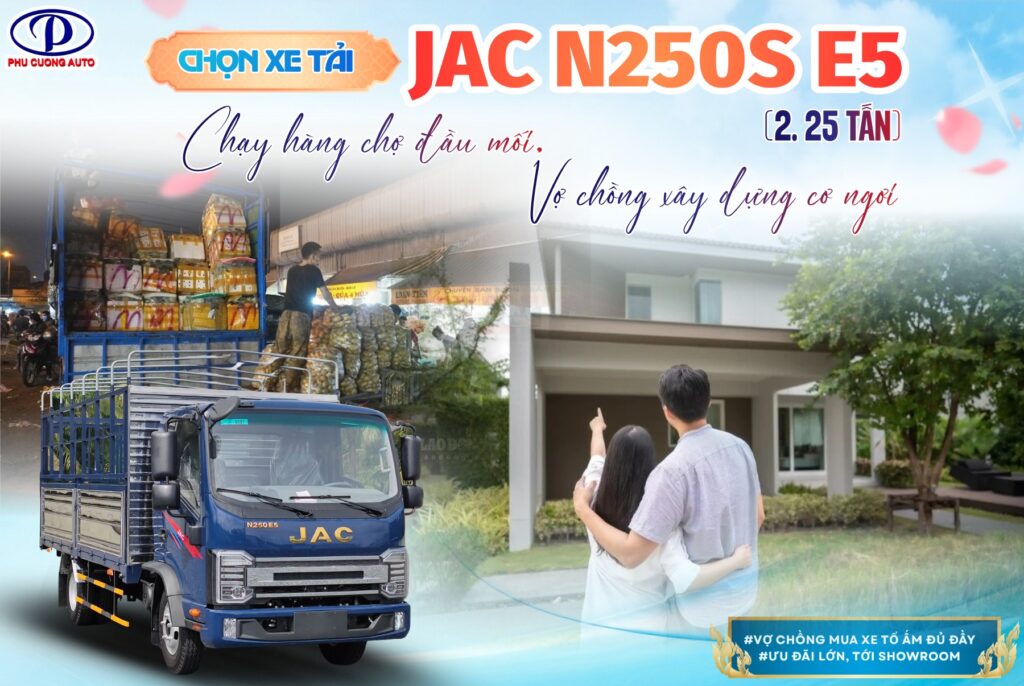 jac n250s-e5 thùng bạt 
