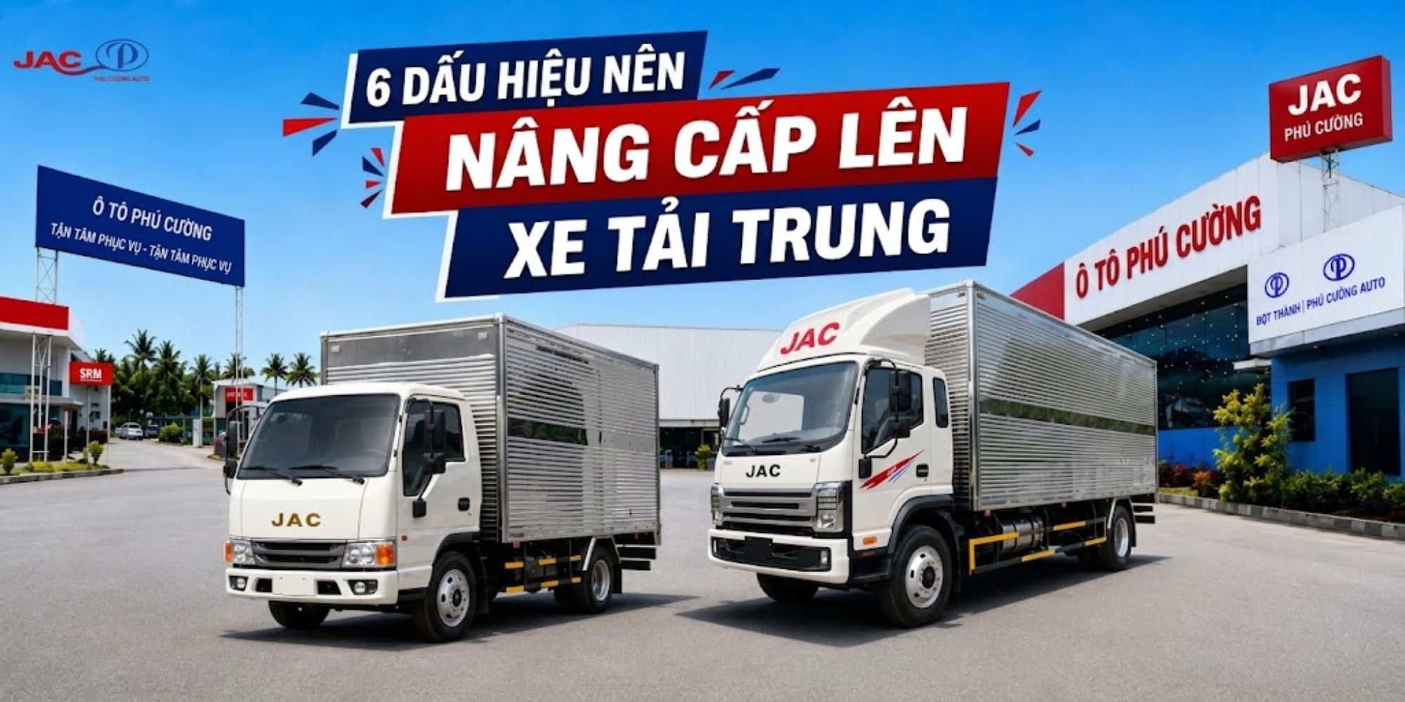 6 dấu hiệu đã đến lúc nâng lên xe tải trung 8-10 tấn